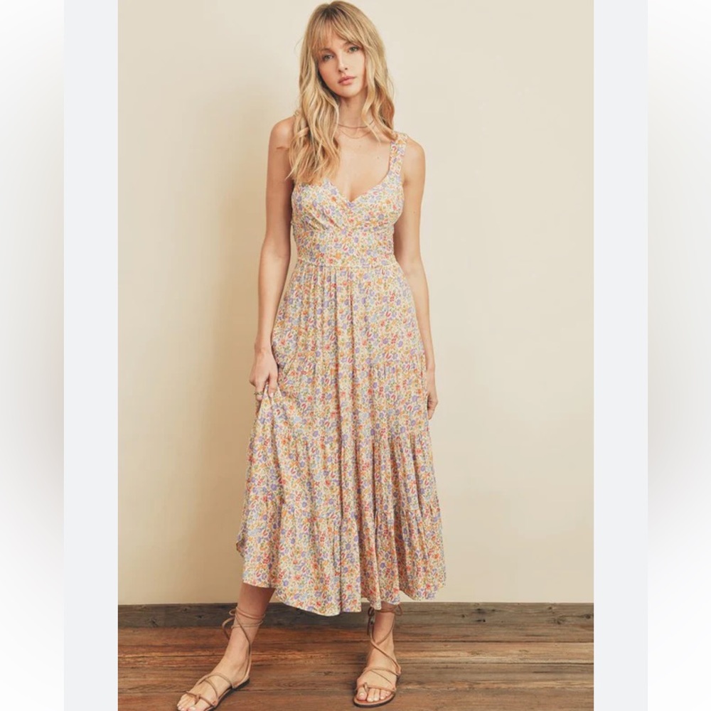 Dress Forum Renee Floral Print Dress size Small